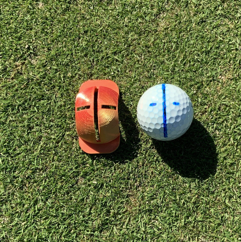 Golf ball liner / alignment tool - putting aid - Version 1.0