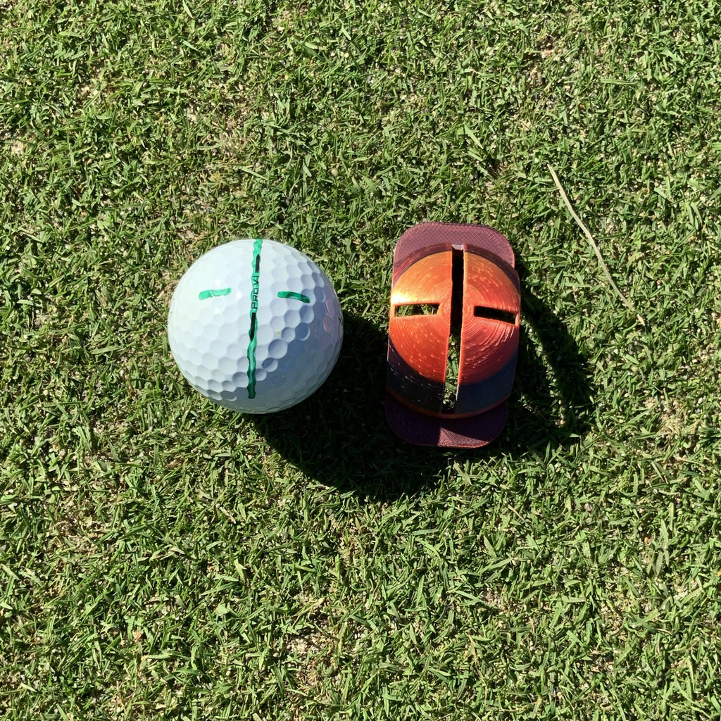 Golf ball liner / alignment tool - putting aid - Version 1.0